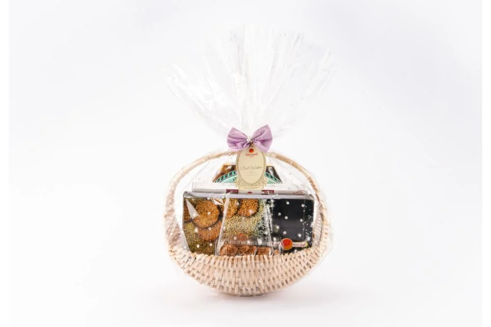 Cane Gift Basket