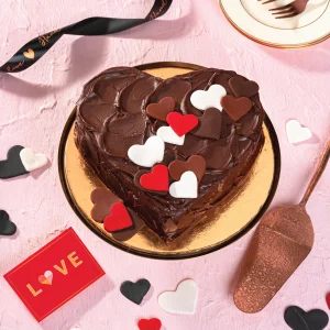 Chocolate Heart Cake