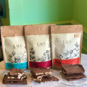 Milk Chocolate Bark Pouch Set