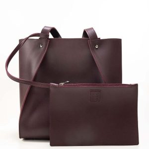 Maroon Tote Bag IBS-TTB25-008